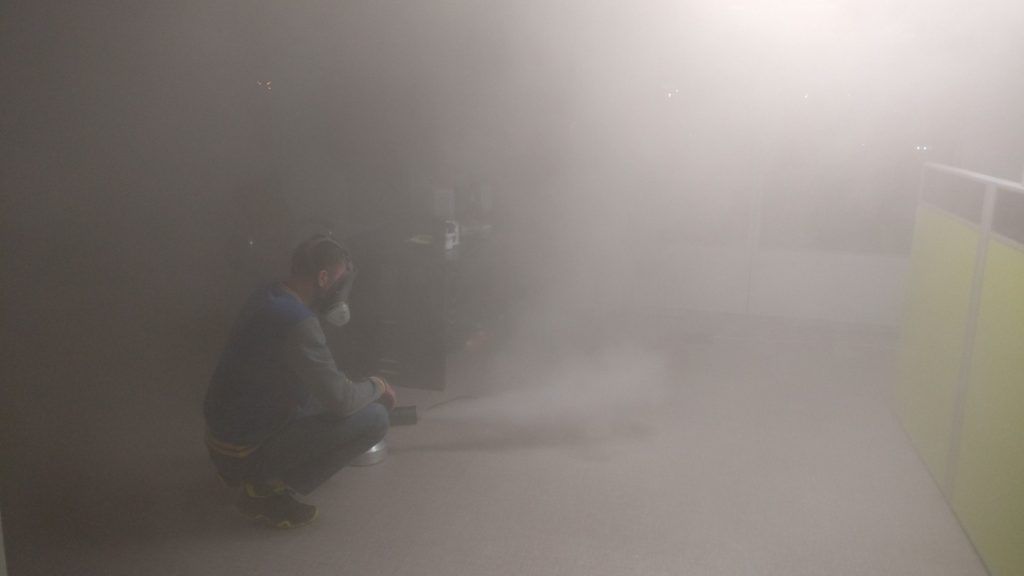 Сухой туман от запахов. Обработка сухим туманом в Курске.